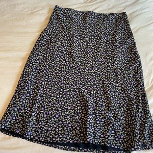 Abercrombie Floral Midi skirt